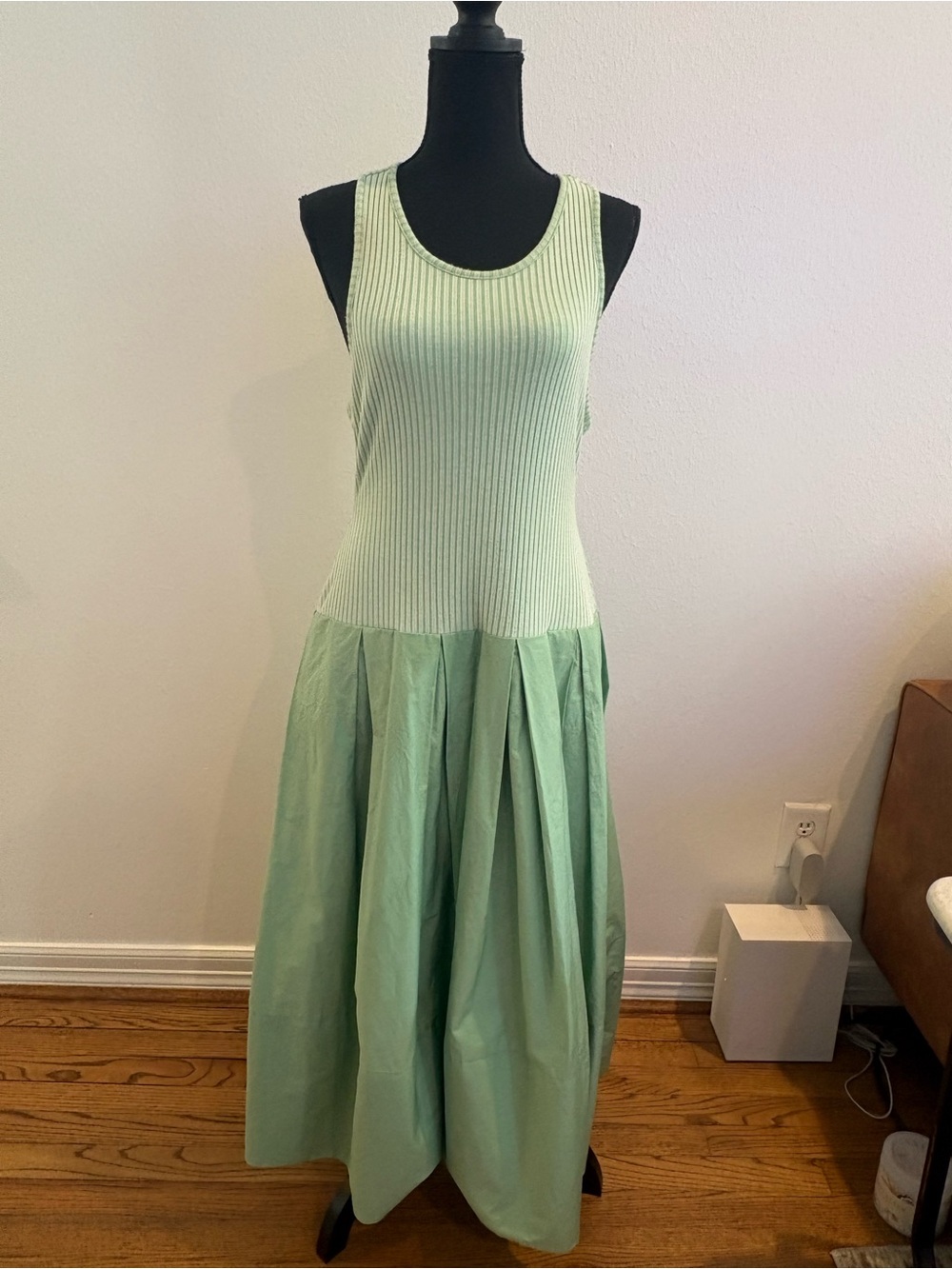 Free People Mint Green Sleeveless Maxi Dress